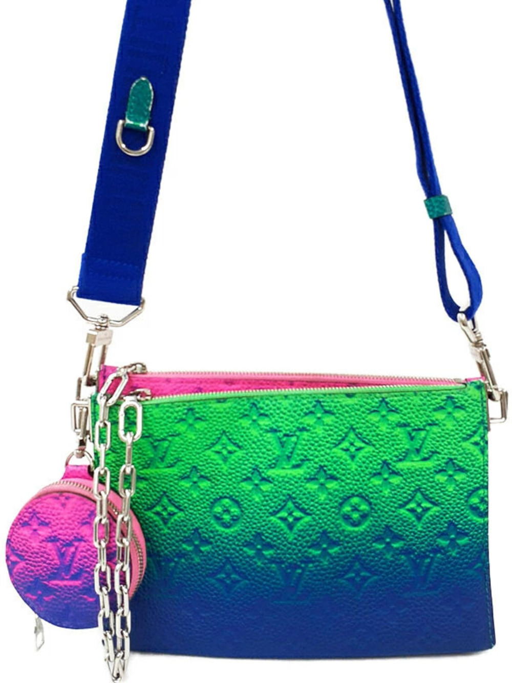 Louis Vuitton Trio Pouch Clutch Shoulder Bag